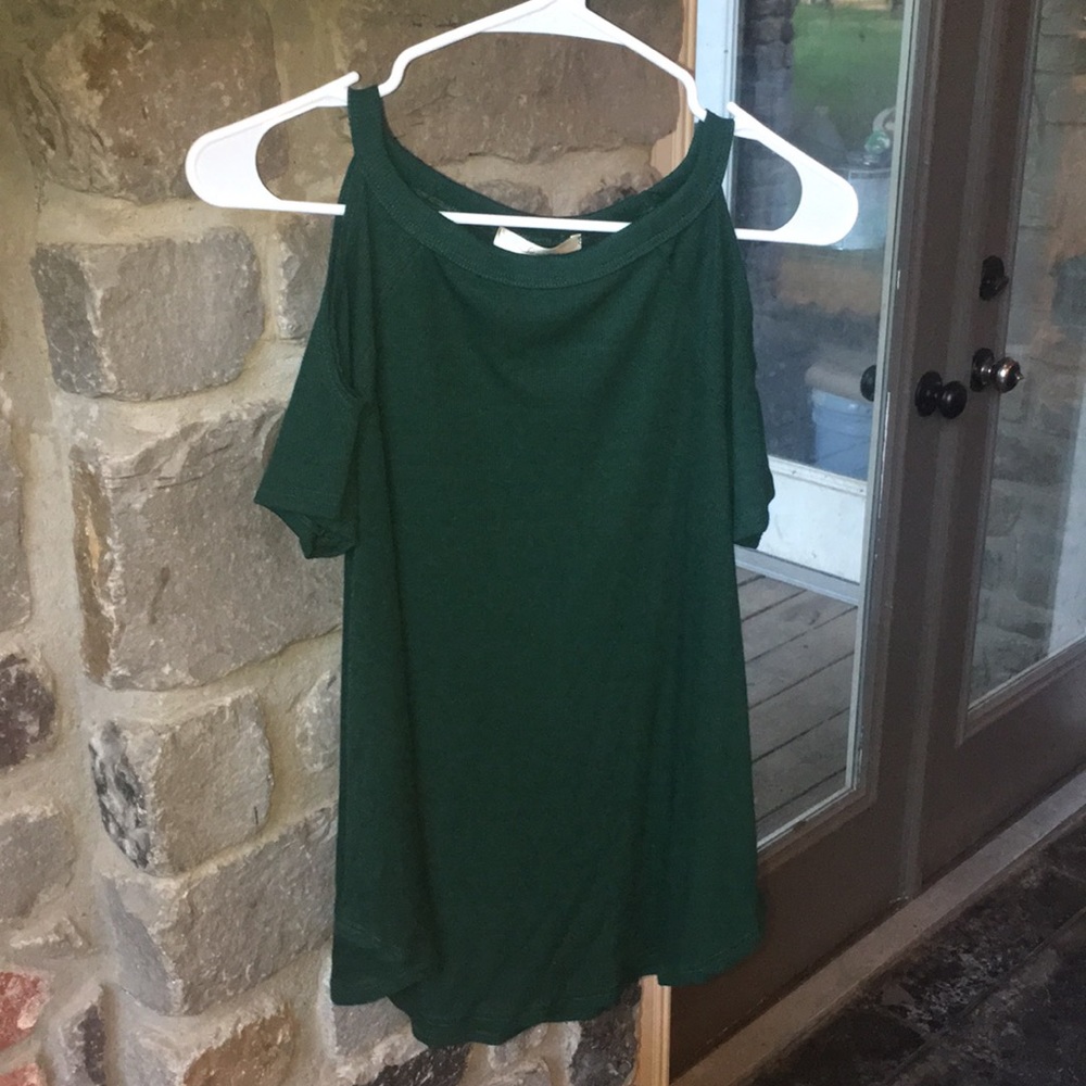Green shirt